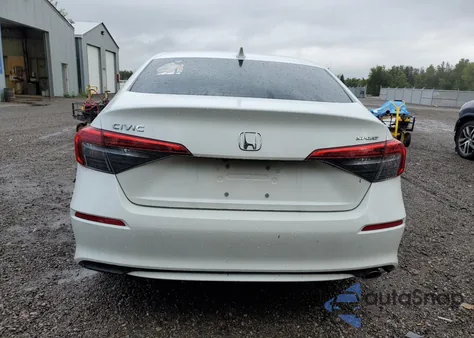 2023 Honda Civic Sport из США, поврежденный, VIN 2HGFE2F57PH109766
